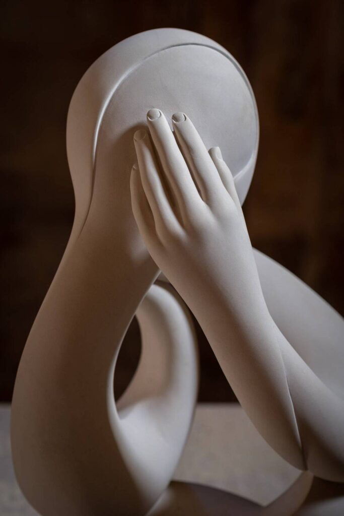 Scultura pietra Armando di nunzio 25 1